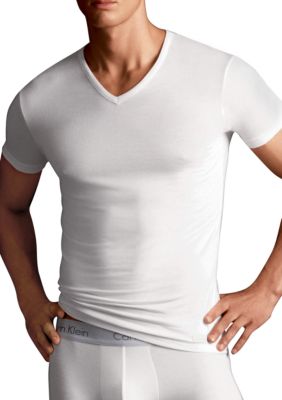 Calvin Klein Micro Modal Short Sleeve V-Neck