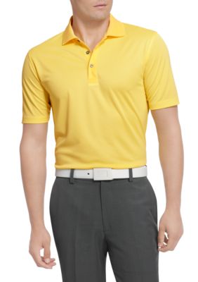 Izod Golf Grid Polo Knit