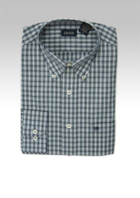 Izod Checked Woven