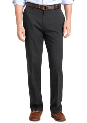 Izod No Iron Classic Flat Front Pants