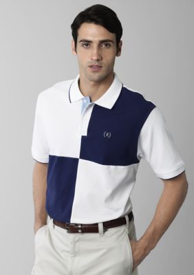 Izod Short Sleeve Color Block Polo