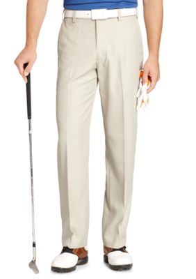 Izod Golf Houndstooth Flat Front Pant