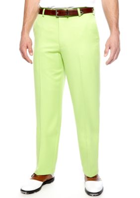 Izod Golf Flat Front Basic Micro Pants