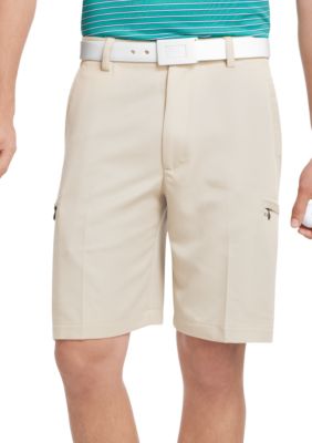 Izod Golf Microfiber Zip Cargo Shorts