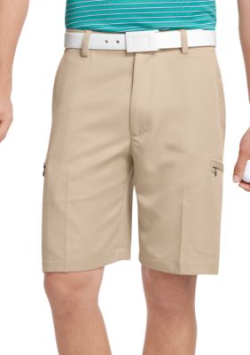Izod Golf Microfiber Zip Cargo Shorts