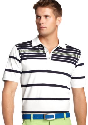 Izod Golf Short Sleeve Stripe Polo
