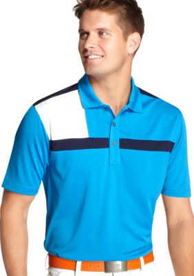 Izod Golf Short Sleeve Color Block Polo
