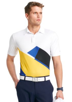Izod Golf Abstract Print Polo