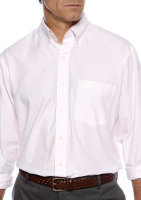 Izod Button Down Stripe Woven Shirt