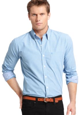 Izod Slim Fit Plaid Check