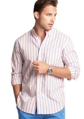 Izod Stripe Saltwater Oxford Shirt