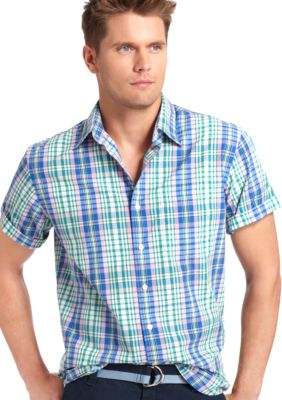Izod Leno Textured Woven Shirt