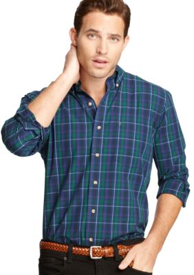 Izod Tartan Woven Shirt