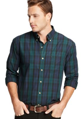 Izod Plaid Woven Shirt