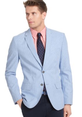 Izod Gingham Blazer