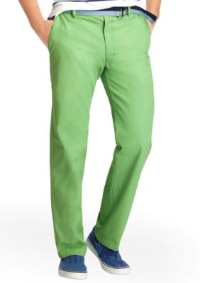 Izod Saltwater Straight Flat Front Pants
