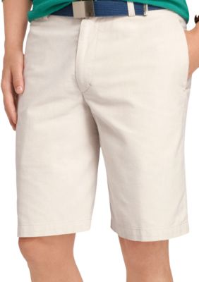 Izod Oxford Flat Front Shorts