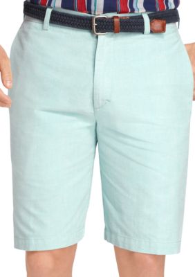 Izod Oxford Flat Front Shorts
