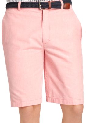 Izod Oxford Flat Front Shorts
