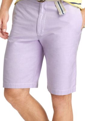 Izod Oxford Flat Front Shorts