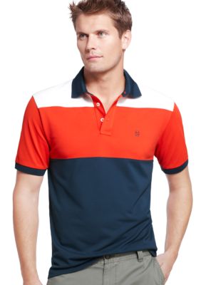 Izod Color Block Polo
