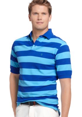 Izod Bold Stripe Pique Polo