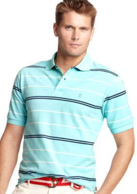 Izod Pique Thin Stripe Polo