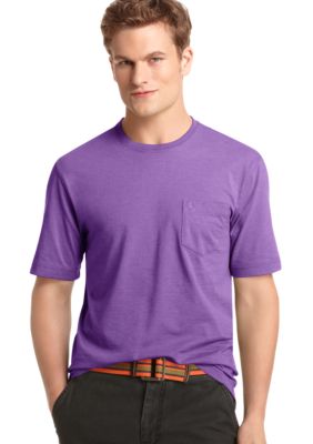 Izod Short Sleeve Solid Jersey Crew Fashion Tee