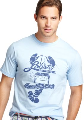 Izod Short Sleeve Lobster Graphic Tee
