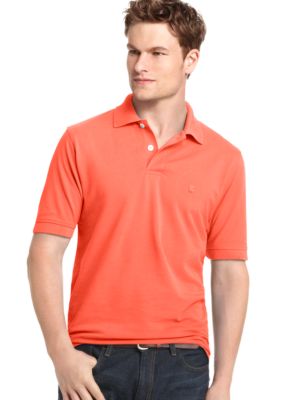 Izod Short Sleeve Heritage Pique Polo