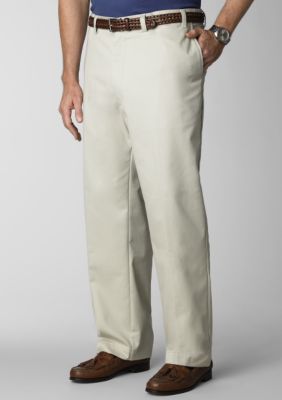 Izod Big and Tall Flat Front Twill Chino Pant