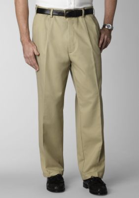 Izod Big & Tall Pleated Extender Casual Twill Pant