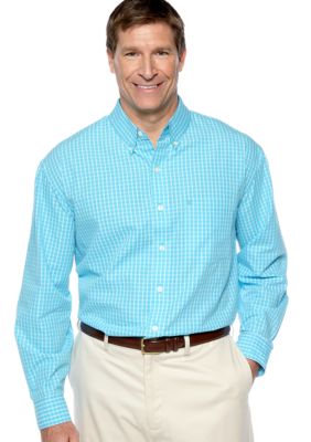 Izod Big & Tall Check Woven Shirt