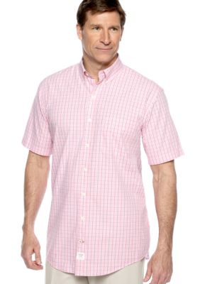 Izod Big & Tall Plaid Woven Shirt