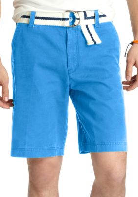 Izod Big & Tall Saltwater Flat Front Shorts