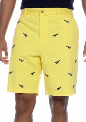 Izod Big & Tall Flat Front Saltwater Lobster Short