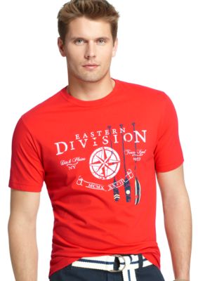 Izod Big & Tall Row Screen Tee