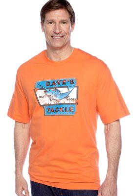 Izod Big & Tall Dave Screen Tee