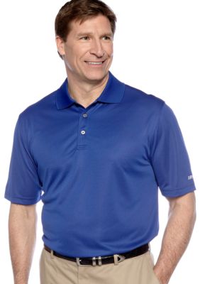 Izod Big & Tall Textured Grid Polo
