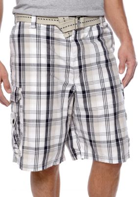 Lee Big & Tall Spartan Plaid Shorts