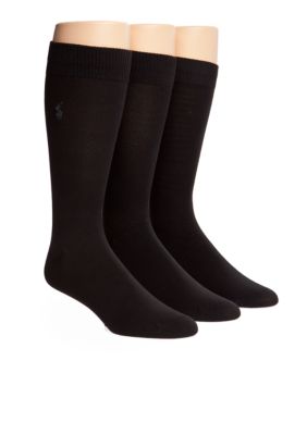 Polo Ralph Lauren 3-Pack Super Soft Poly Socks
