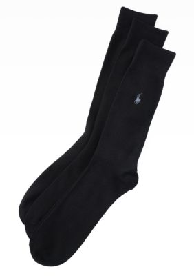 Polo Ralph Lauren 3-Pack Super Soft Poly Socks