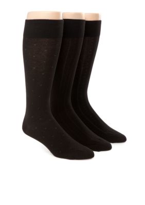 Polo Ralph Lauren 3-Pack Assorted Dress Socks