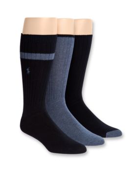 Polo Ralph Lauren 3-Pack Soft Touch Assorted Socks