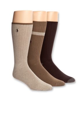 Polo Ralph Lauren 3-Pack Soft Touch Assorted Socks