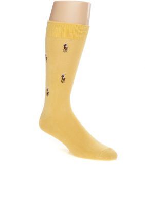 Polo Ralph Lauren Allover Pony Socks - Single Pair