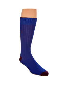 Polo Ralph Lauren Mercerized Rib Socks - Single Pair