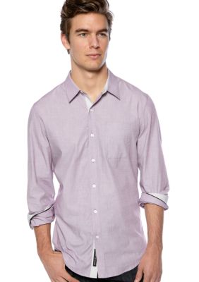 DKNY Jeans Single Pocket Sport Shirt