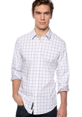 DKNY Jeans Plaid Sport Shirt