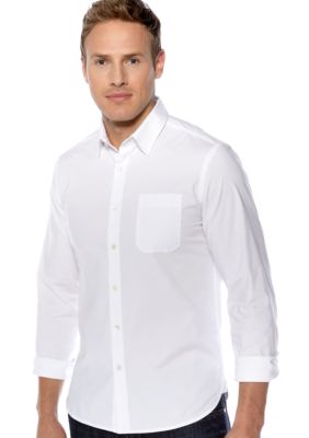 DKNY Jeans Stretch Poplin Sport Shirt